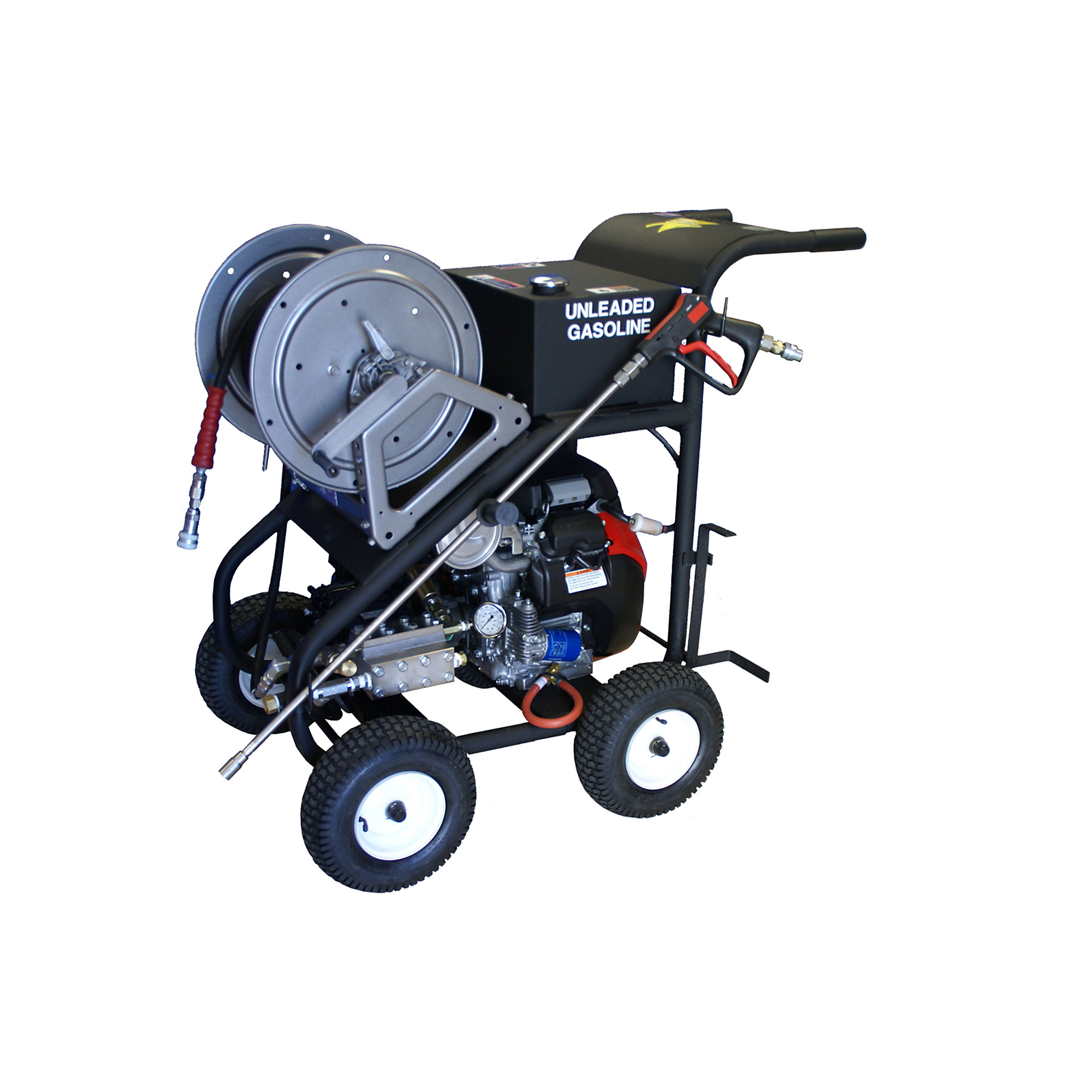 Model 7000HXR-P00682 - Portable Gas Powered 4gpm 7000psi Cold Water Pressure Washer